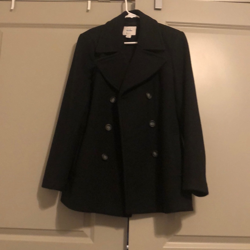 Black Pea Coat